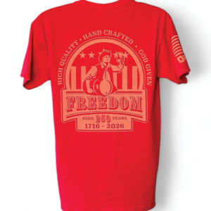 High Quality - Hand Crafted - God Given - Freedom Graphic T